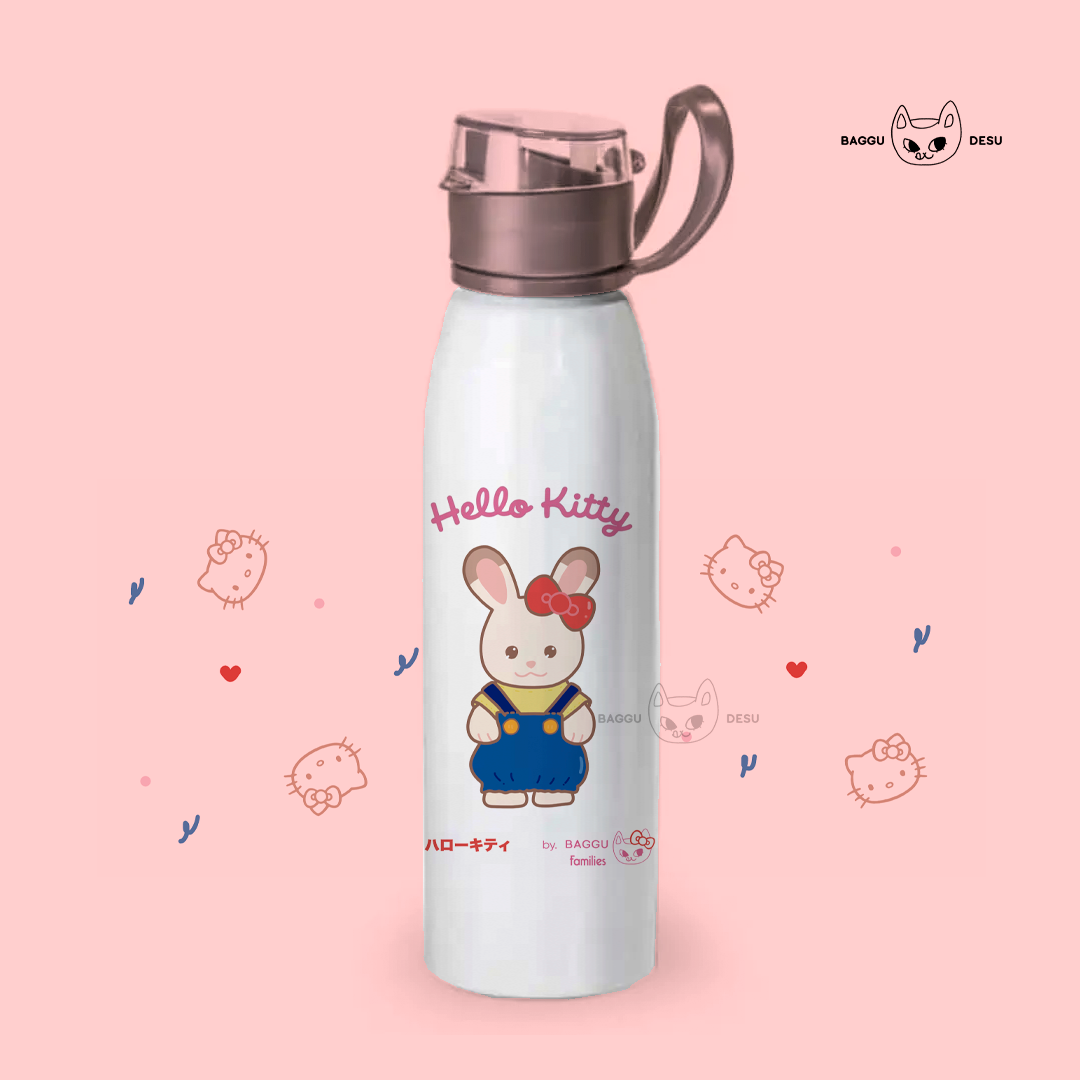 Baggu families - botellita Hello kitty