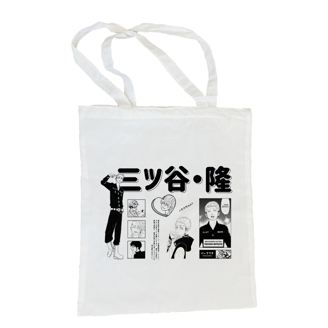 Baggu Tokyo Revengers - Mitsuya Takashi (personalizado)