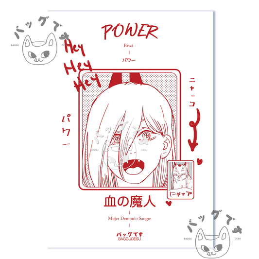 Print Chainsaw man - Power